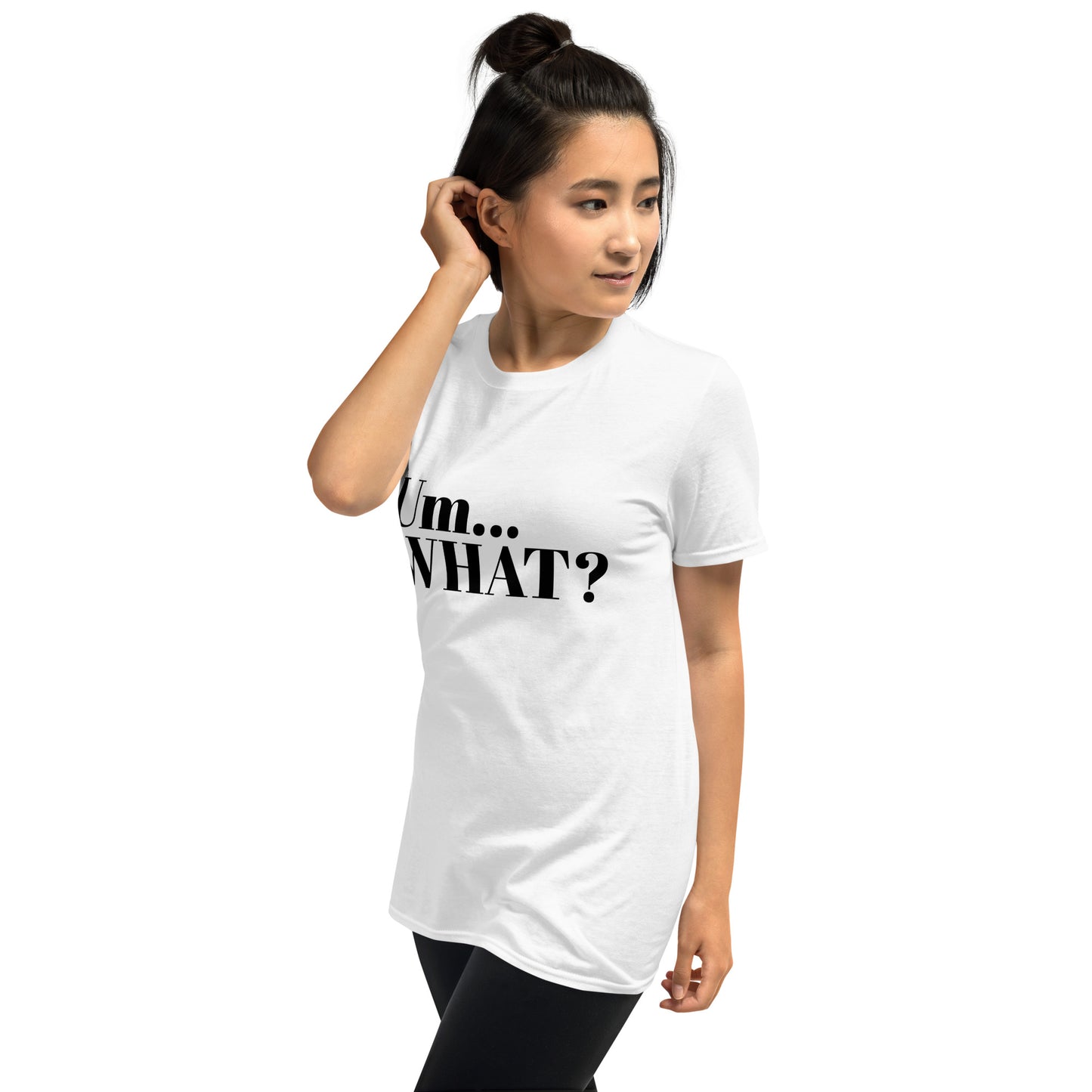 Um What Short-Sleeve Unisex T-Shirt