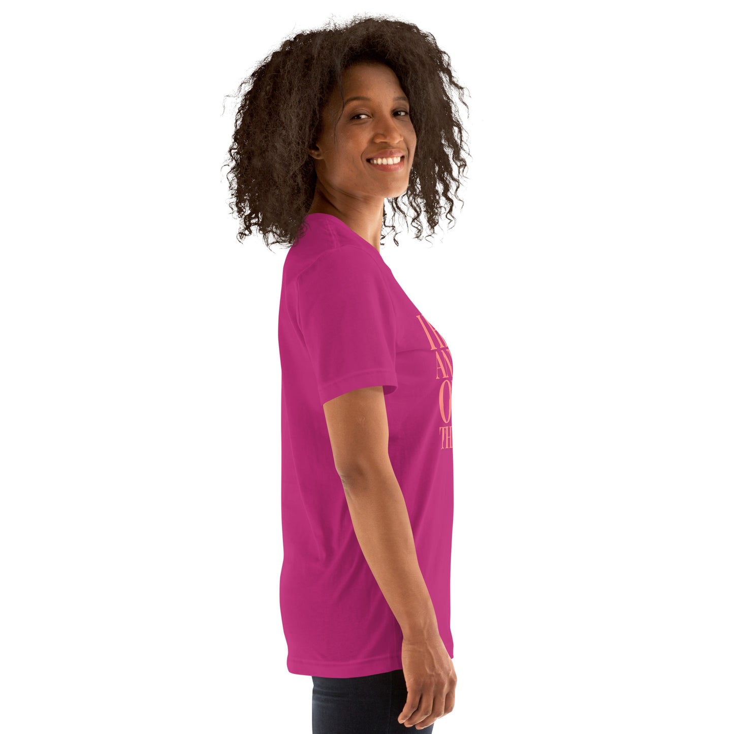 I have anxiety over the roof! Unisex t-shirt