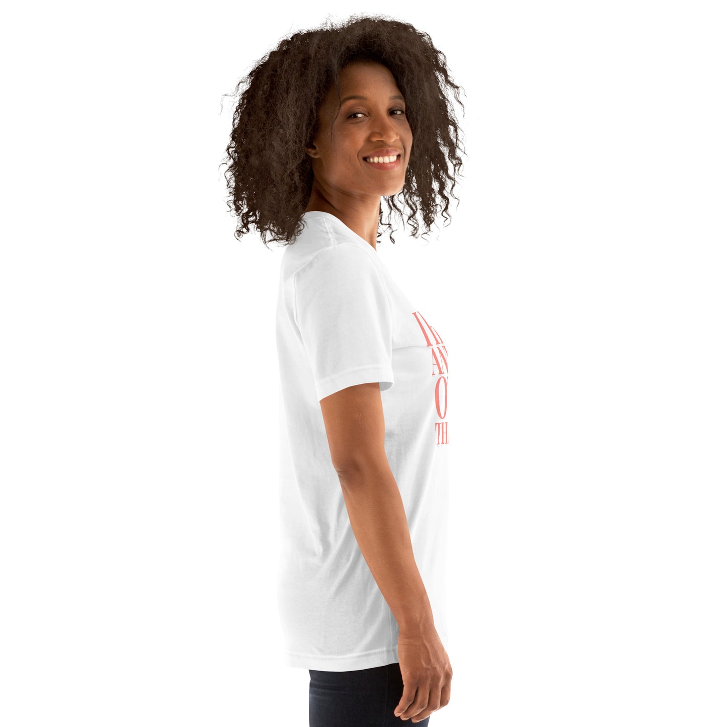 I have anxiety over the roof! Unisex t-shirt