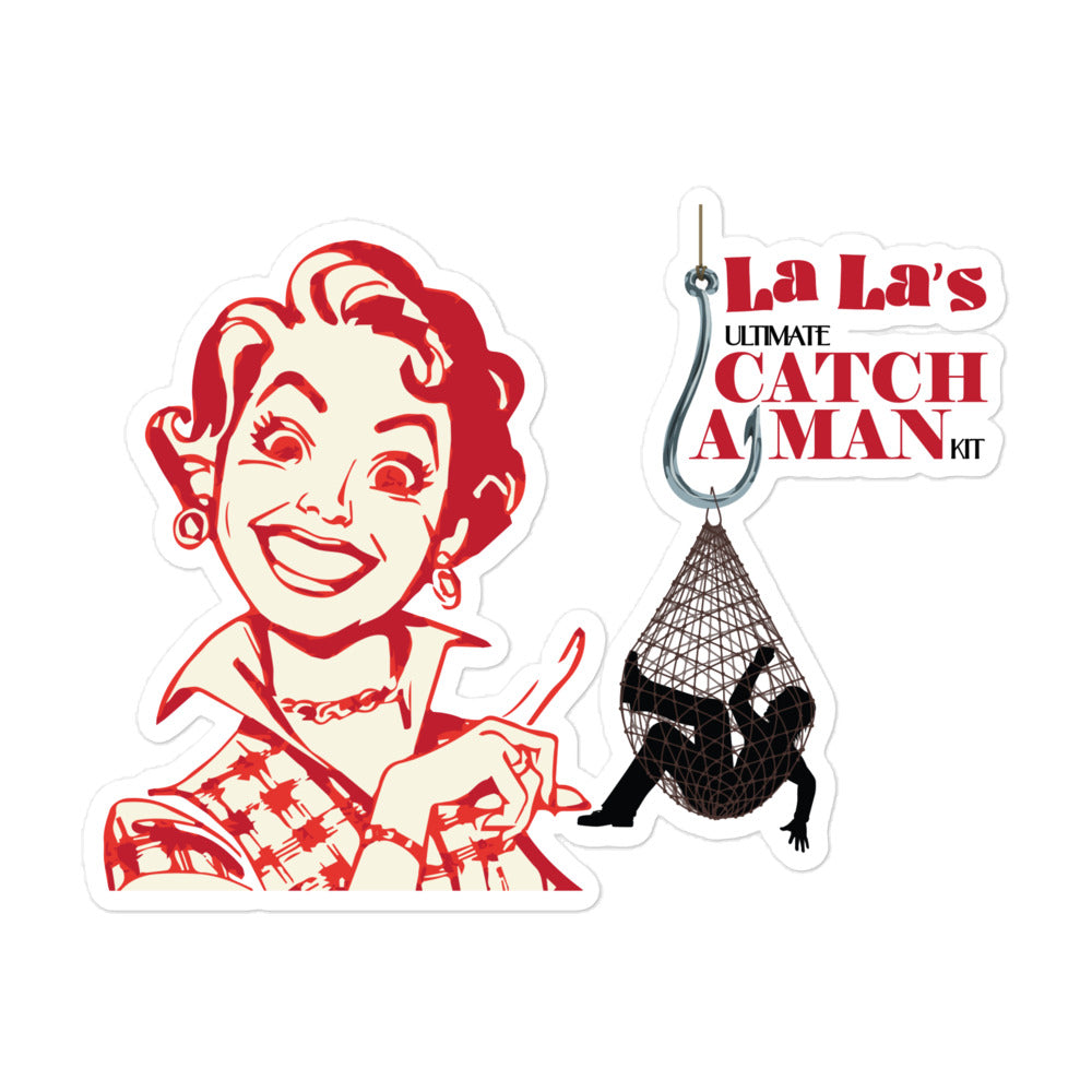 La La's Catch Man Kit Bubble-free stickers