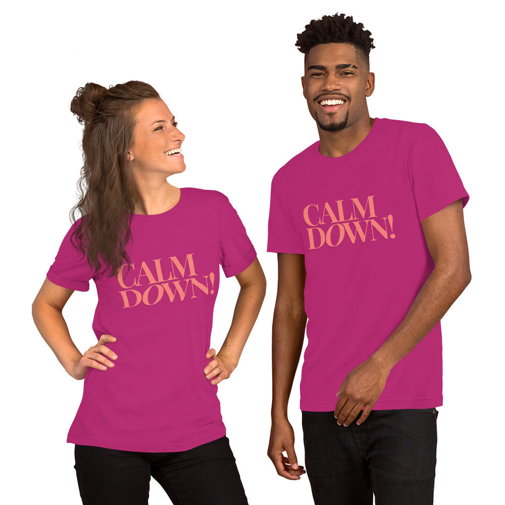 Calm Down Unisex t-shirt